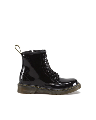 Dr. Martens - Botas De Niña Dr Martens En Piel De Color Negro