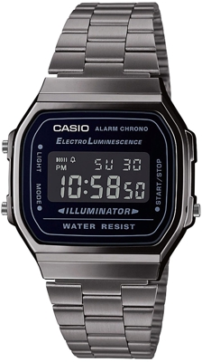 Casio A168WEGG-1BEF gris