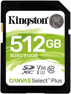 Canvas Select Plus 512 GB SDXC, Tarjeta de memoria