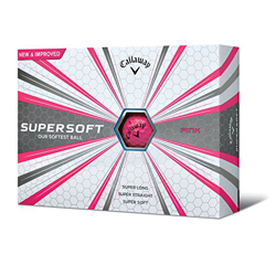 Callaway - Caja De 3 Bolas De Golf Supersoft características