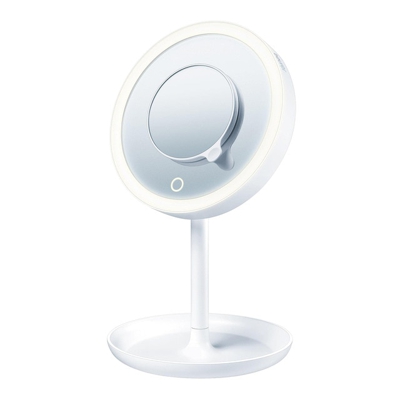 Beurer - Espejo De Baño Para Encimera Con LED Integrado BS-45 Beuer Blanco
