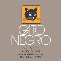 Gato Negro - Cuerda Para Guitarra Clásica 3ª características