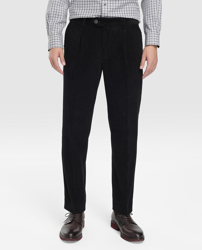 Dustin - Pantalón De Pana De Hombre Regular Negro, precio y características  - Shoptize