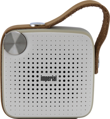 BAS 4 4 W Altavoz monofónico portátil Marrón, Gris, Blanco