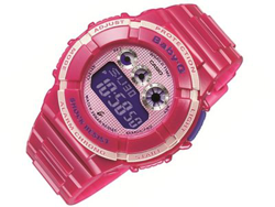 Casio Reloj de Mujer Bebe' -g Plástico Rosa Fecha Cronógrafo Digital características