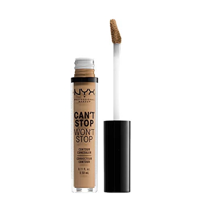 Nyx Professional Makeup Corrector No Comedogénico, Waterproof Y De Larga Duración Can'T Stop Won'T Stop 24H Tono  15  Caramel Para Pieles Medio Claras