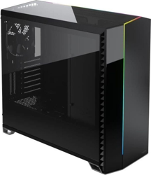 Vector RS Dark Tempered Glass Torre Negro, Transparente, Cajas de torre en oferta