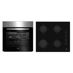 Cocina - Beko BSE21031CXD Integrado Negro, Acero inoxidable Encimera d características