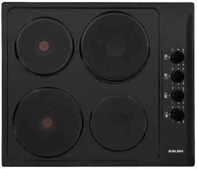 Placa de gas Glem Gas GTL640BK hobs