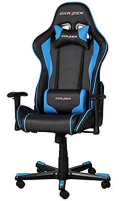 Silla gaming FE08 negro y azul