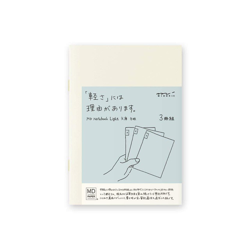 Midori - Set 3 Cuadernos A6 Cuadriculado MD en oferta
