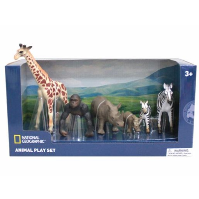 Set de 6 Figuras Animales Salvajes