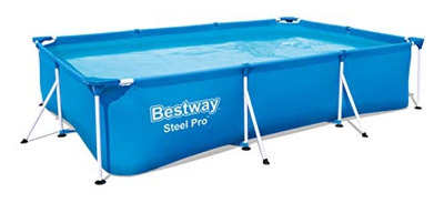 Bestway Infantil Bestway Deluxe Splash Frame Pool Piscina Desmontable Tubular, 300 x 201 x 66 cm