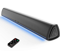 Barra de Sonido con Bluetooth, Audible Fidelity para Videojuegos, Música, TV, Cine en casa, Oficina y PC características