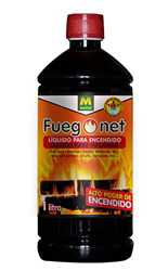 Fuegonet 231198 Liquido para Encendido, Negro, 7.2x27x7.2 cm en oferta