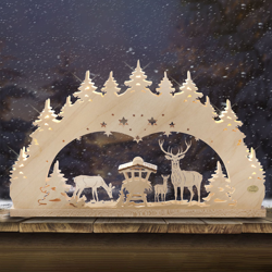 Portavela Bosque en 3D precio