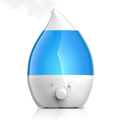 arendo - Humidificador Difusor ultrasonido - Humidifier - Nebulizador - Difusor de Aroma - 7 Colores LED Distintos - Depósito de Agua de 1,3 L en oferta