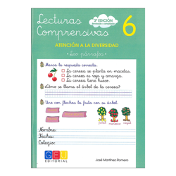 Lecturas comprensivas 6 (Tapa blanda) características