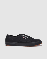 Superga - Zapatillas De Lona De Hombre De Color Negro precio