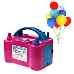 Gearmax® 600w de la Bomba de Aire Eléctrica Eléctricas con Balón Para Inflar con dos Toberas de Aire del Ventilador Portátil características