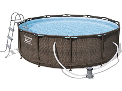 56709 Lay-Z-Spa BW Power Steel Deluxe Pool Set 366x100|