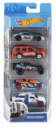 Hot Wheels Pack de 5 vehículos, coches de juguete (modelos surtidos) (Mattel 1806) características