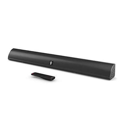 Snowdon II Barra de Sonido con Sonido Envolvente con Subwoofer Incorporado, Dispositivo Inalámbrico 5.0 Bluetooth 120W, Control Remoto, Admite Entrada