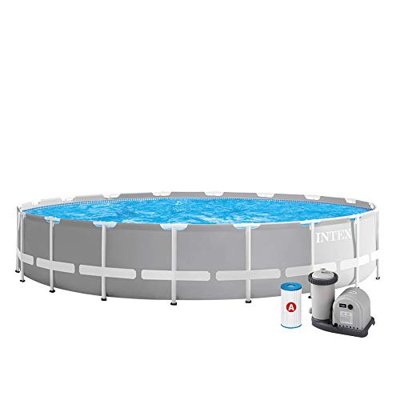 Intex 26756NP Piscina desmontable, con depuradora, 610 x 132 cm