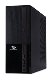 Packard Bell iMedia iMdS3730 - Ordenador de sobremesa (Intel Celeron J3355D, RAM de 4 GB, HDD de 1 TB, gráficos UMA, Windows 10 Home), negro características