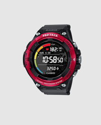 Casio - Smartwatch Pro Trek Smart WSD-F21-RDBGE Digital De Uretano Negro características