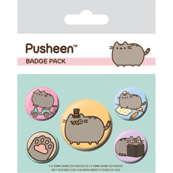 Pusheen - Pack Chapas Pusheen Fancy características