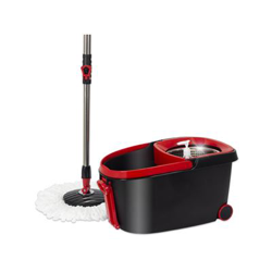 Cubo de Fregar Duett con escurridor automatico y palo de 1,36 metros,Negro características