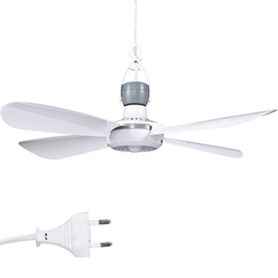 Yorbay Ventilador de Techo portátil móvil, 45 cm de diámetro, con Colgador e Interruptor