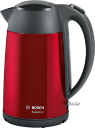 TWK3P424 tetera eléctrica 1,7 L Gris, Rojo 2400 W, Hervidor de agua características