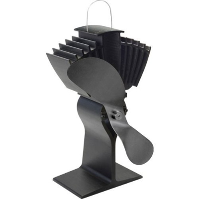 Caframo Ecofan 812 Airmax - Ventilador para estufa (hélice negra)