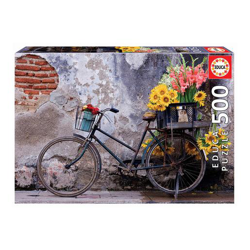 Educa Borras - Bicicleta con Flores - Puzzle 500 Piezas características