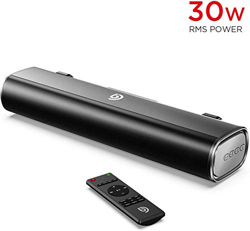 Mini Barra de Sonido 2.0 Canales para TV/PC, BOMAKER 30W Mini Soundbar Portátil Inalámbrico, Altavoces Bluetooth 5.0 con Control Remoto, Taipo I, Sopo características