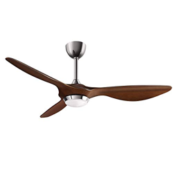 H&Fun - Ventilador de techo con kit de luces LED, mando a distancia, cuchillas modernas, sin ruido, motor reversible características