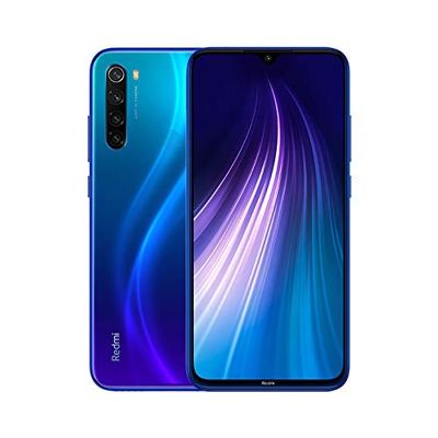 Xiaomi Redmi Note 8 Smartphone,4GB 128GB Mobilephone,Pantalla Completa de 6.3 ",Procesador Snapdragon 665 Octa Core,Carga Rápida de 4000 mAh,Quad Cáma