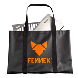 FENNEK 2.0 | Parrilla de carbón para Barbacoa y Equipo al Aire Libre. Bolsa, Bandeja de Goteo, Placa de Hierro, Parrilla, FENNEK Bag en oferta