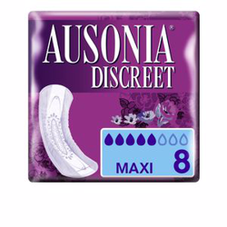 Compresas Ausonia Discreet Maxi 8Uds en oferta