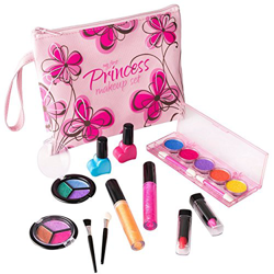 Playkidz- Set de Maquillaje cosmético y Real Lavable, Estuche Diseño Floral (3032) en oferta