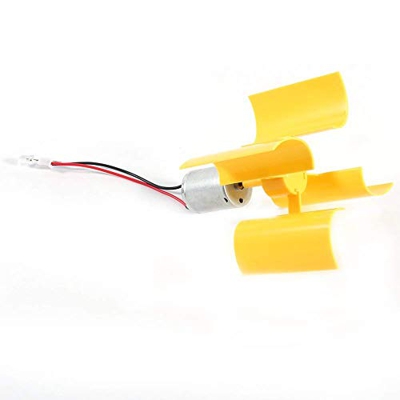 DIY Kit pequeño motor vertical hojas de turbinas de viento brisa Generador de electricidad