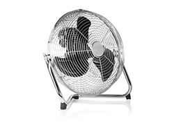 Tristar VE-5933 - Ventilador de suelo con circulador de aire, Metálico, Negro/Plata, 30 cm en oferta