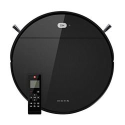 IKOHS NETBOT S12 - Robot Aspirador 4 en 1 - Barre, aspira, Pasa la mopa y friega el Suelo (Negro antracita) en oferta