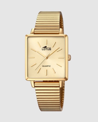 Lotus - Reloj De Mujer Tendy 18716/1 De Acero Dorado