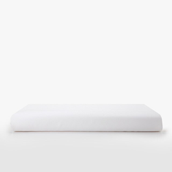 Purificación García - Sábana Bajera De Algodón Royal Blanco Cama 135 cm precio