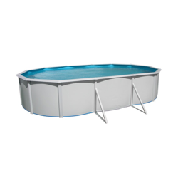 Mundial Pool - Piscina Ovalada Chapa De Acero 550 X 366 X 120 Cm en oferta