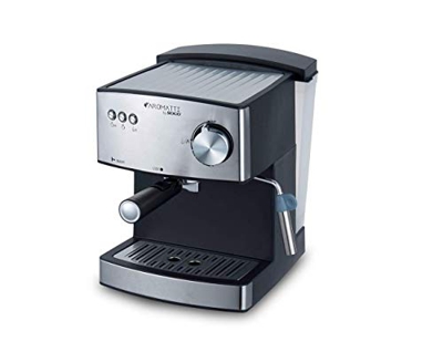 SOGO CAFETERA Combi SS-5665 Aromatti, 850W, 15/20 Bar, para Café Molido y Cápsulas E.S.E. Mono dosis, Vaporizador, Superficie Calienta Tazas, Brazo Do