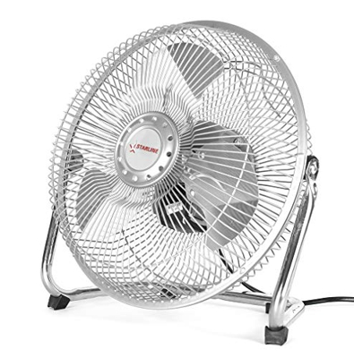 Starline Ventilador Mesa Sobremesa y Suelo 9" 23cm para Escritorio de Ordenador Pc Portatil Tamaño Compacto 38W 220V SOPORTE Y ASPAS DE METAL 3 veloci